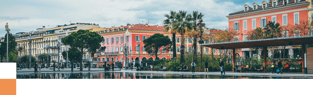 Promenade du Paillon in Nice